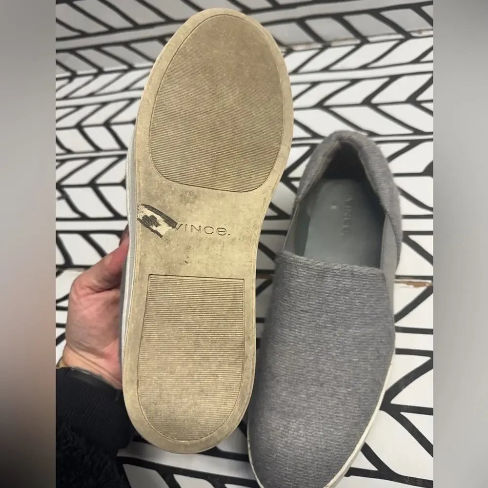Vince Warren Platform Sneaker in Gray size 9.5